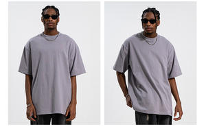 Solid <b>White</b> Relaxed Compression Heavyweight <b>T</b>-<b>Shirt</b> Stylish Formal Style <b>T</b>-<b>shirt</b> for men - Product Image 2