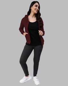 Sudaderas con Capucha de Invierno Tejidas para Mujer al por Mayor - Elegantes y de Alta Calidad en Poliéster/Algodón, Colores y Tallas Personalizables, ¡Gran Venta! - Product Image 4