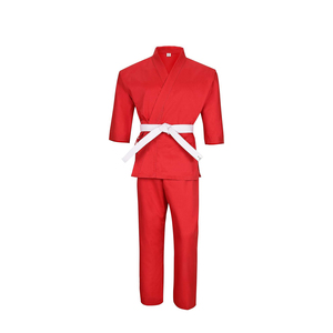 Karate Gi Martial Arts <b>Elastic</b> Drawstring Karate Uniform for Kids & Adult Lightweight Student Gi with Free <b>Belt</b> - Product Image 1