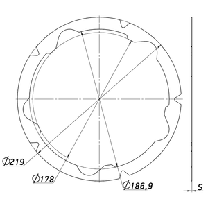 Forro de Fricción ZF13LHC para ZF VA; 6HP21 HC (Alto Contenido de Carbono) - Product Image 2