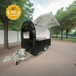 Petite remorque alimentaire mobile avec friteuse à gaz, grill et réfrigérateur pour la vente <span class=keywords><strong>de</strong></span> nourriture <span class=keywords><strong>de</strong></span> rue - Product Image 3