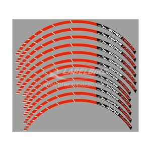 Adesivi per Cerchioni da 17''-19'' Compatibili con Yamaha Super Tenere, Strisce Adesive per Moto - Product Image 3