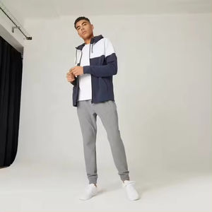 Chaqueta de Invierno de Alta Calidad para Hombre, Diseño Personalizado con Cierre Completo, Doble Capa, Bordado con Cuentas, Tinte Liso, Logotipo Impreso Personalizado, Dos Tonos, Venta al Por Mayor ODM/OEM - Product Image 3