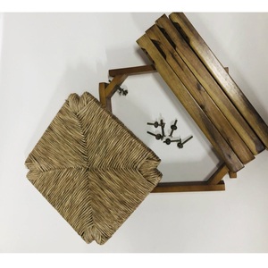 Chaise en jonc de mer écologique moderne avec design unique et durable pour le bureau à domicile et la salle à manger, siège en jonc tissé à la main, chaises de salle à manger - Product Image 2