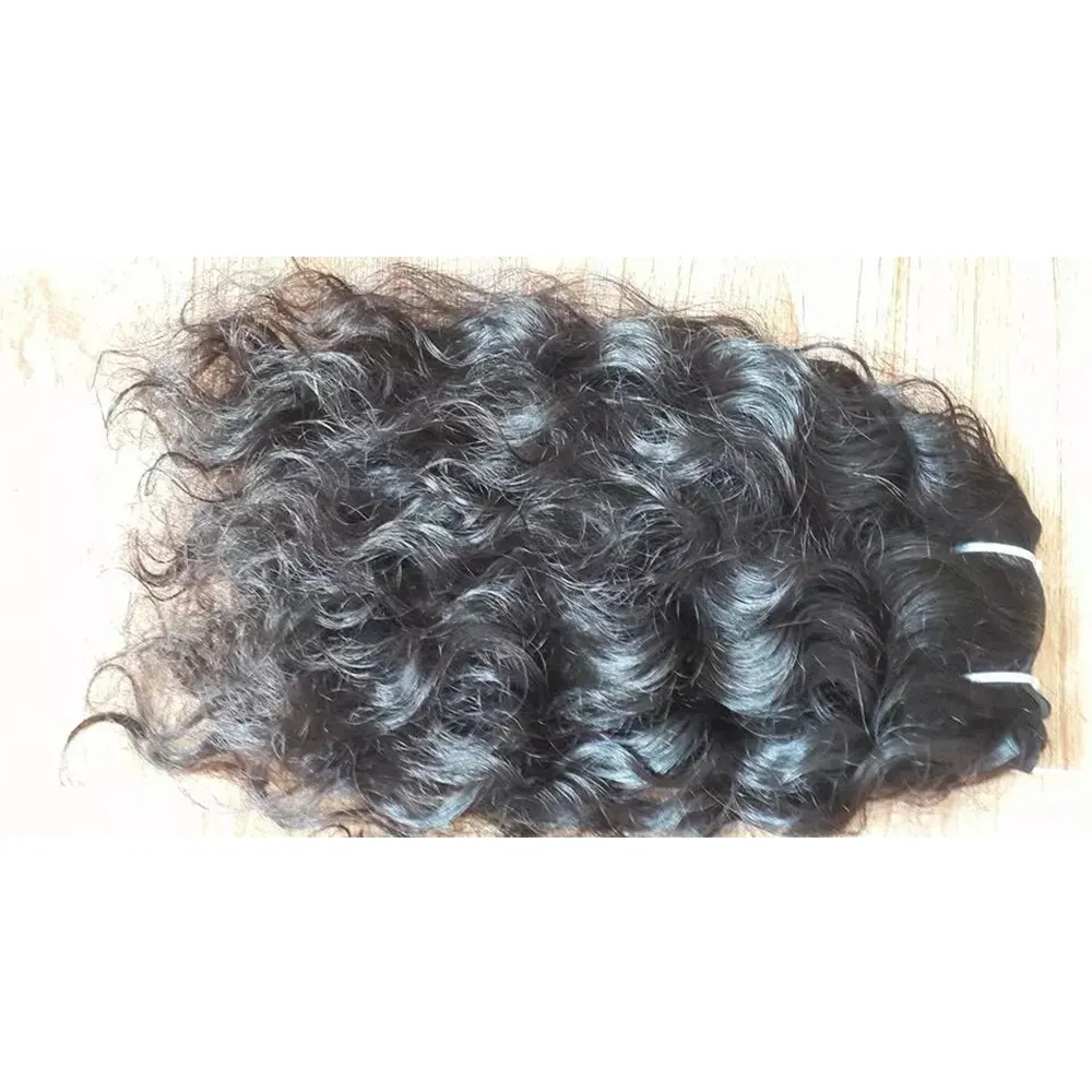Vietnam curly hair double drawn drawn perm for export in bulk