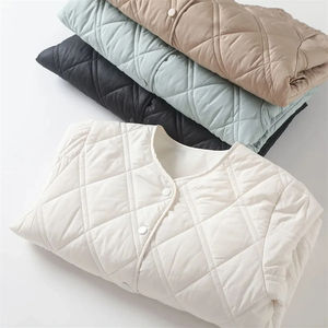 Wholesale Fashion Custom Lightweight <b>Quilted</b> Puffer Baggy Oversized Puffer <b>Jacket</b> for Men - Product Image 6