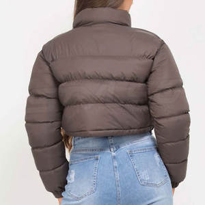 Chaquetas cortas de burbujas para mujer, nuevas chaquetas cortas de longitud, ajustadas, a la moda, precio de fábrica OEM - Product Image 6