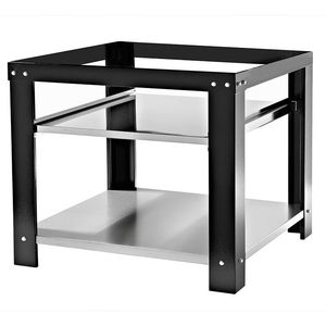 ขาตั้งสำหรับเตาอบพิซซ่า - 1210x865x850 มม. - สีดำ - สำหรับ GPOE630DN - Product Image 1