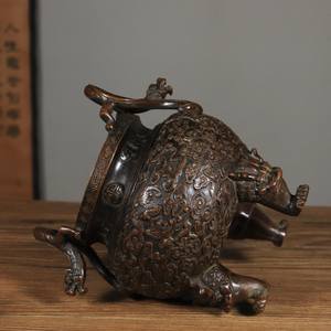 Quemador de Incienso de Estilo Árabe Vintage para Decoración del Hogar, Porta Incienso de Metal Rústico para el Hogar y Restaurantes - Product Image 5