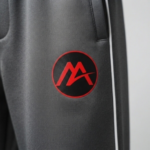 Men <b>Charcoal</b> Gray Tracksuit Set Full Zip Athletic Jacket <b>Jogger</b> Pants Sportswear Training Gym Running Fitness Casual Activewear - Product Image 6
