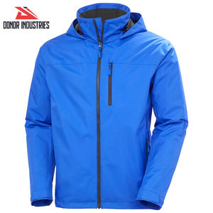 Servicio OEM Tarifa de fábrica El más nuevo 2025 Color azul Buena venta Chaquetas impermeables transpirables - Product Image 6