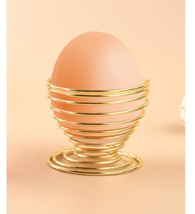 Plateau à oeufs en bois au design élégant Porte-oeufs en bois pur pour ustensiles de cuisine Accessoires de cuisine pour la maison et la cuisine - Product Image 2