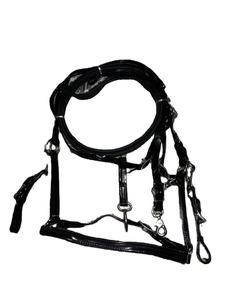 Brida de caballo de primera calidad cuero suave acolchado ajustable duradero elegante cómodo entrenamiento de equitación espectáculo salto doma Control - Product Image 4