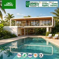 Maison préfabriquée modulaire moderne certifiée CE, type « Apple Cabin », avec salle de bain et plomberie, pour hôtel de villégiature européen et projets résidentiels