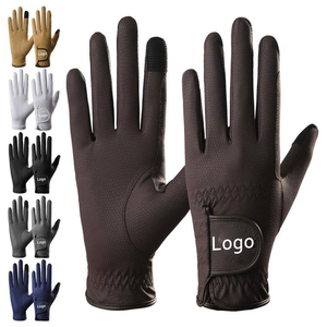 Offre spéciale Gants équestres en cuir PU sur mesure Gants d'équitation à écran tactile Gants d'équitation pour enfants Vente en gros Gants d'équitation antidérapants - Product Image 4