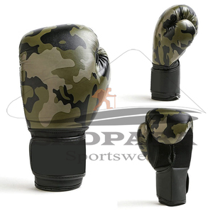 Gants de boxe professionnels en cuir haute performance avec logo personnalisé Équipement d'entraînement durable Muay Thai à lacets - Product Image 5