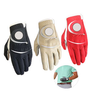 Gants de golf personnalisés de haute qualité en PU avec un design professionnel pour une utilisation en extérieur pour hommes - Product Image 3