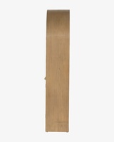 Armoire de cuisine et de salle à manger en bois de rotin naturel avec porte en verre Meuble de cuisine élégant au design élégant