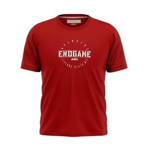 T-shirts Homme Imprimé Personnalisé Respirant Séchage Rapide Polyester/Coton Mélange Sérigraphié Logo quantité minimale de commande Décontracté Unisexe 2 Pièces - Product Image 2