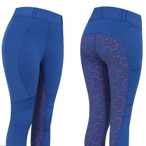 Leggings d'équitation pour femmes, culottes d'équitation, vêtements équestres, collants en silicone extensibles dans les 4 sens avec poche, vente en gros sur mesure - Product Image 3