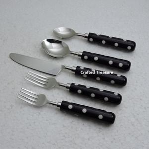 Luxe Restaurant Maison Argenterie Couverts En Acier Inoxydable Vaisselle De Mariage Cuillère Fourchette Couteau Or Couverts Ensemble - Product Image 1