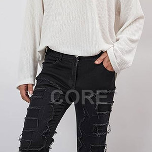 Top Trending Pantalones apilados para hombres Pantalones lavados para hombres Último estilo Venta caliente Pantalones apilados para hombres - Product Image 6