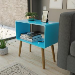 Mesita de noche, librería, mesa duradera y confiable para el espacio de la sala de estar con uso, el mejor material de madera disponible para sus muebles - Product Image 2