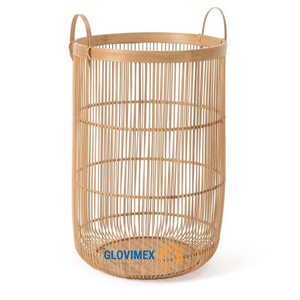 Cesta de almacenamiento de ratán de bambú de nuevo diseño, cesta tejida, tamaño personalizado, decoración de muebles de habitación - Product Image 1