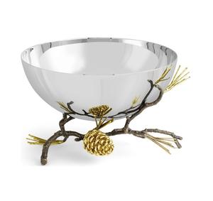 การออกแบบใหม่ล่าสุดคุณภาพสูงขายส่งสไตล์การตกแต่งวัสดุอลูมิเนียมชามแฟนซีสำหรับผลไม้ - Product Image 3
