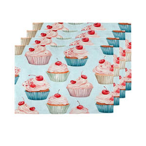 Bulk Supply New Style Organic Cotton Ecofriendly Custom Made <b>Table</b> Placemat with Customized Logo - Product Image 3