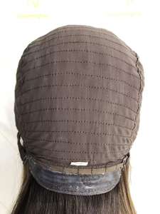 Parrucche ebraiche in pizzo vergine 100% europea per capelli parrucca Kosher marrone/miele biondo per donna - Product Image 4