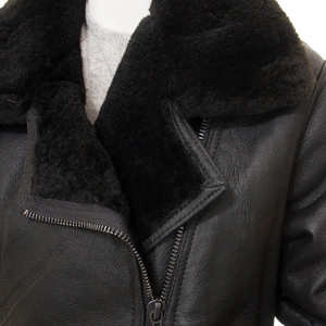 Chaqueta de Cuero para Mujer de Alta Calidad, Transpirable, Impermeable, Cortavientos, Informal, con Cierre, Abrigo Moderno para Dama - Product Image 5