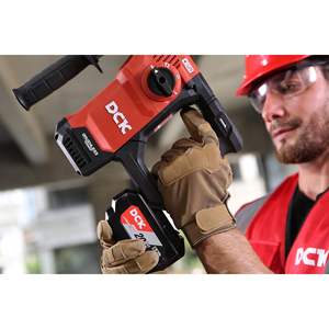 Martillo Perforador Rotatorio Sin Escobillas, Energía de Impacto de 3.6J, Batería de 6.0Ah, 4 Brocas, 2 Cinceles, Martillo Perforador Inalámbrico SDS Plus Industrial - Product Image 5