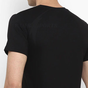 Summer Fashion Men's <b>Round</b>-Neck T-Shirt Short Sleeve Quick Dry Breathable <b>Canvas</b> Fabric High Quality Polyester/Cotton Material - Product Image 6