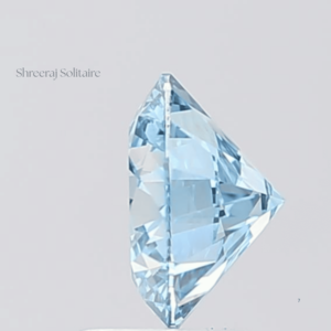 Diamant rond de 2,00 carats, bleu vif fantaisie, cultivé en laboratoire, certifié IGI, taille VVS2-VS1, clarté, diamant en vrac pour la fabrication de bijoux - Product Image 5