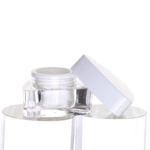 5G 10g Fabricación <span class=keywords><strong>de</strong></span> plástico Acrílico <span class=keywords><strong>Crema</strong></span> <span class=keywords><strong>de</strong></span> pared gruesa Gel <span class=keywords><strong>de</strong></span> <span class=keywords><strong>uñas</strong></span> Triángulos Tarro cosmético esmerilado - Product Image 4