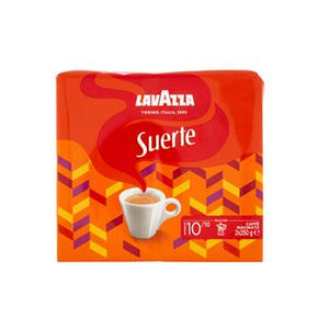 Auténtico Café Molido Italiano Lavazza Suerte 250g 1kg, Mezcla 100% Robusta con Aroma Intenso y Notas de Cacao, Venta al por Mayor - Product Image 4