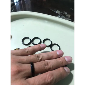 แหวนเขาสัตว์ธรรมชาติ งานแฮนด์เมด คุณภาพดีที่สุด 100% เป็นมิตรกับสิ่งแวดล้อม ขัดเงา สำหรับงานแต่งงานและวันครบรอบ งานฝีมือซานิยา - Product Image 5