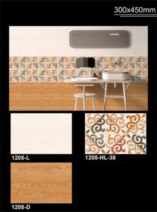 Prix de gros d'usine 300*450 Carreaux muraux en porcelaine d'intérieur modernes Carreaux de céramique - Product Image 6