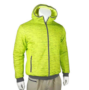 Chaqueta de Invierno de Seguridad Reflectante de Alta Visibilidad, de Poliéster de Primera Calidad, con Capucha Oculta, Acolchada e Impermeable - Product Image 4