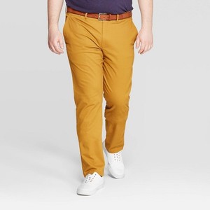 Gran oferta 2024, ropa de calle personalizada a la moda para exteriores, recién llegado, ropa de oficina, Pantalones chinos amarillos, Pantalones chinos para hombres para niños - Product Image 3