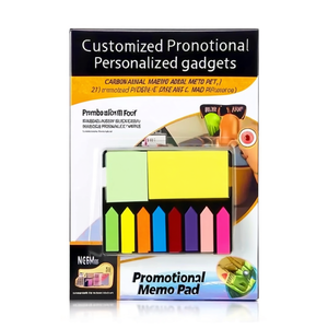 Set di Blocchi Note Promozionali Personalizzati Colorati con Gadget Personalizzati - Product Image 3