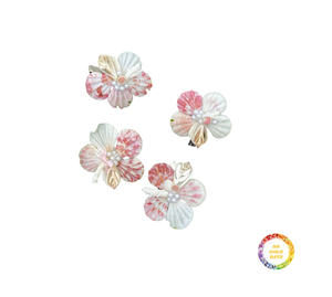 ที่หนีบผมและกระจกเปลือกหอยสำหรับงานหัตถกรรมจากธรรมชาติทำด้วยมือสินค้าแปลกใหม่สำหรับเป็นของขวัญและสินค้าแฮนด์เมดขายส่ง - Product Image 2