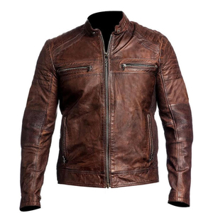 OEM Custom <b>Leather</b> Motorbike <b>Jackets</b> for <b>Men</b> Winter Fashion Stylish <b>Men</b> <b>Leather</b> <b>Jacket</b> Breathable <b>Leather</b> <b>Jacket</b> - Product Image 4