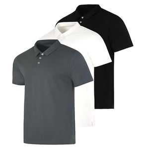 Polo de Alta Calidad para Hombre, Transpirable, de Spandex, Jersey de Seda, Tejido de Punto, Bordado, Colorido, Corto, Talla XL, Estampado - Product Image 1