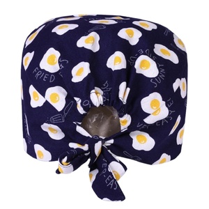 Bonnet de gommage en polyester respirant pour femmes hommes pour chefs, chirurgiens vétérinaires sanitaires, environnements de travail - Product Image 2