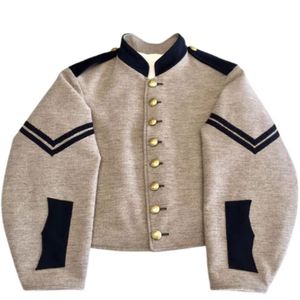 <b>M</b> AFZAL American Reproduction English Cloth Georgia State Shell <b>Jackets</b> Single Breasted Button Up Historical Uniform <b>Jackets</b> - Product Image 2
