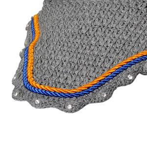 Meilleure vente de haute qualité équitation équestre oreille filet mouche voile doux pour la peau transpiration Protection oreille bonnet U - Product Image 6