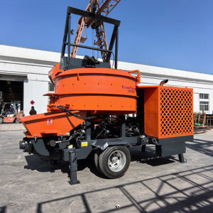 Construction Equipment 40m3/h Floor Screed Large Fine Stone <b>Concrete</b> Pump <b>Mixer</b> Diesel Engine <b>Concrete</b> Pump with <b>Mixer</b> <b>for</b> <b>Sale</b> - Product Image 4