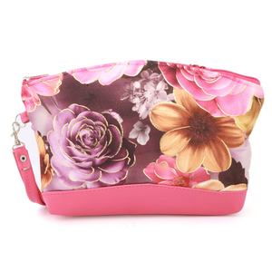 กระเป๋าพิมพ์ลายดอกไม้สำหรับผู้หญิง - สีชมพู - Product Image 2